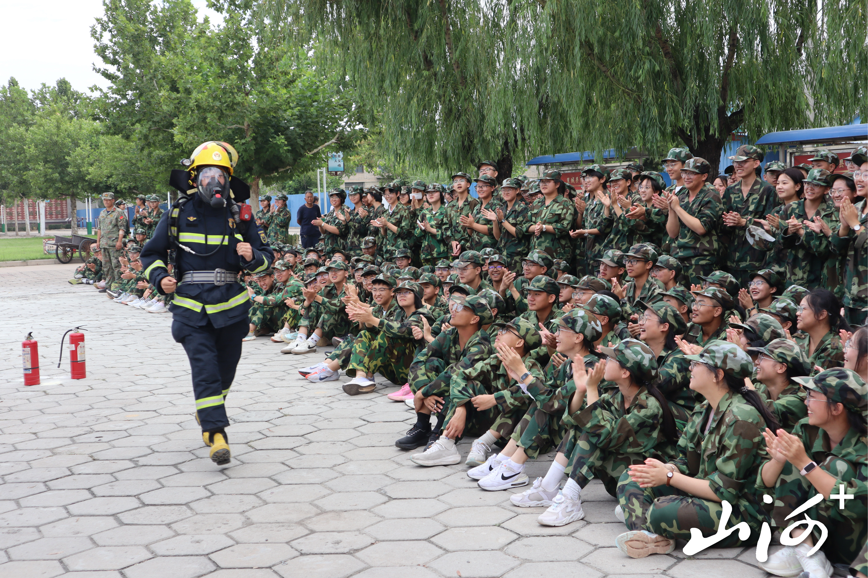 翼城消防安全进校园2