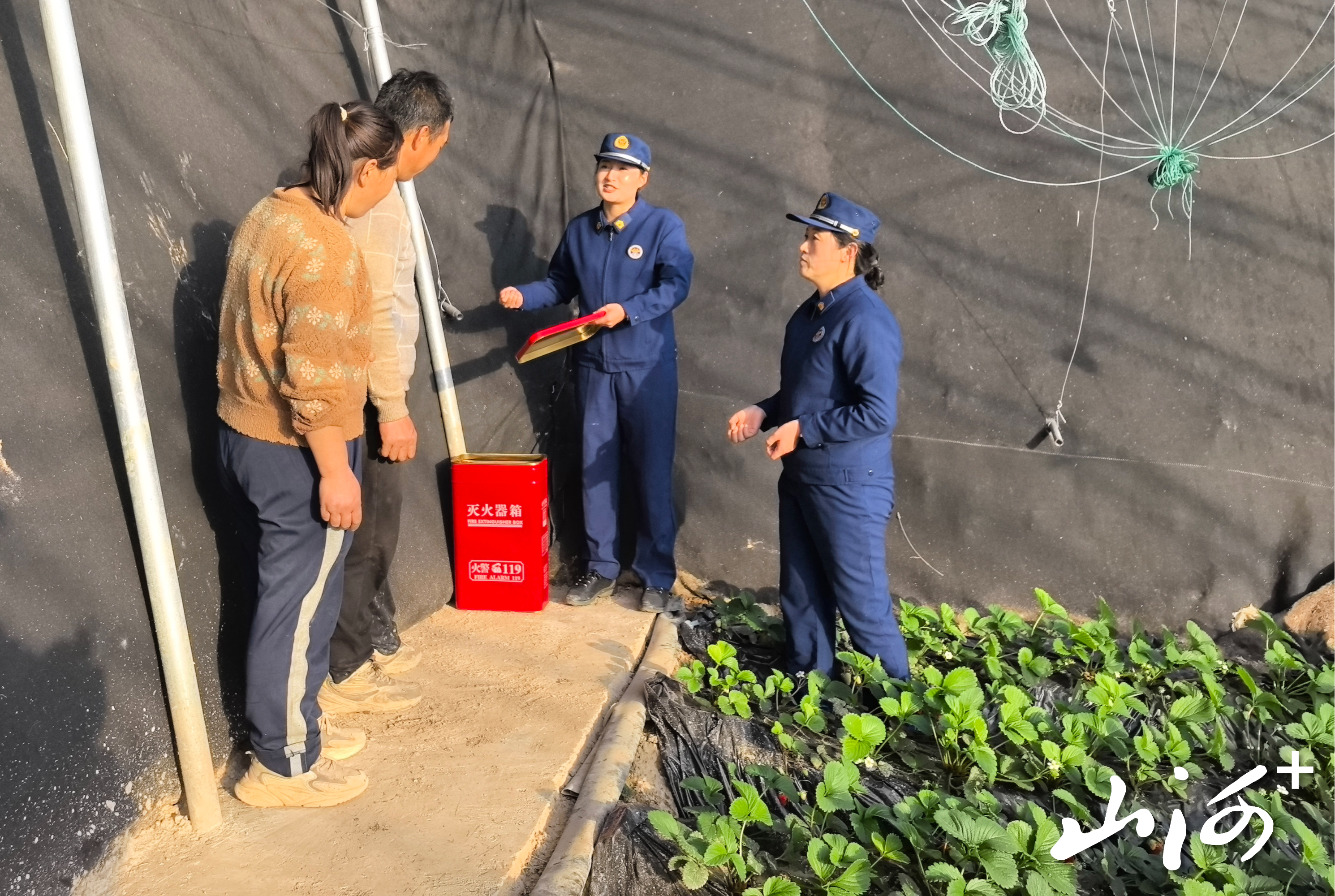 蒲县消防服务到田间 (4)