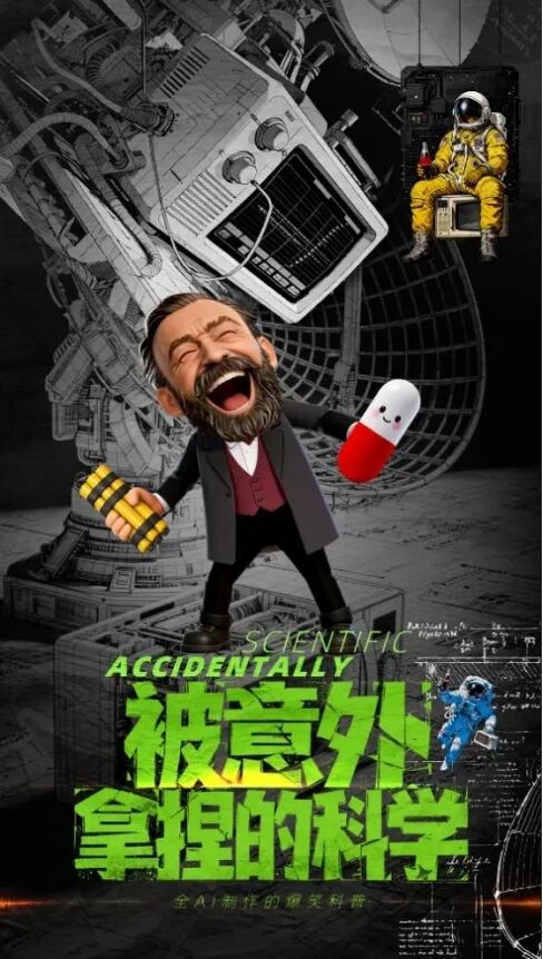微纪录片《被意外拿捏的科学》海报